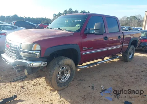 2004 GMC Sierra 2500Hd Slt from USA, damaged, VIN 1GTHK23174F115369